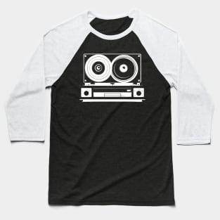 Vintage Vinyl Player Baseball T-Shirt